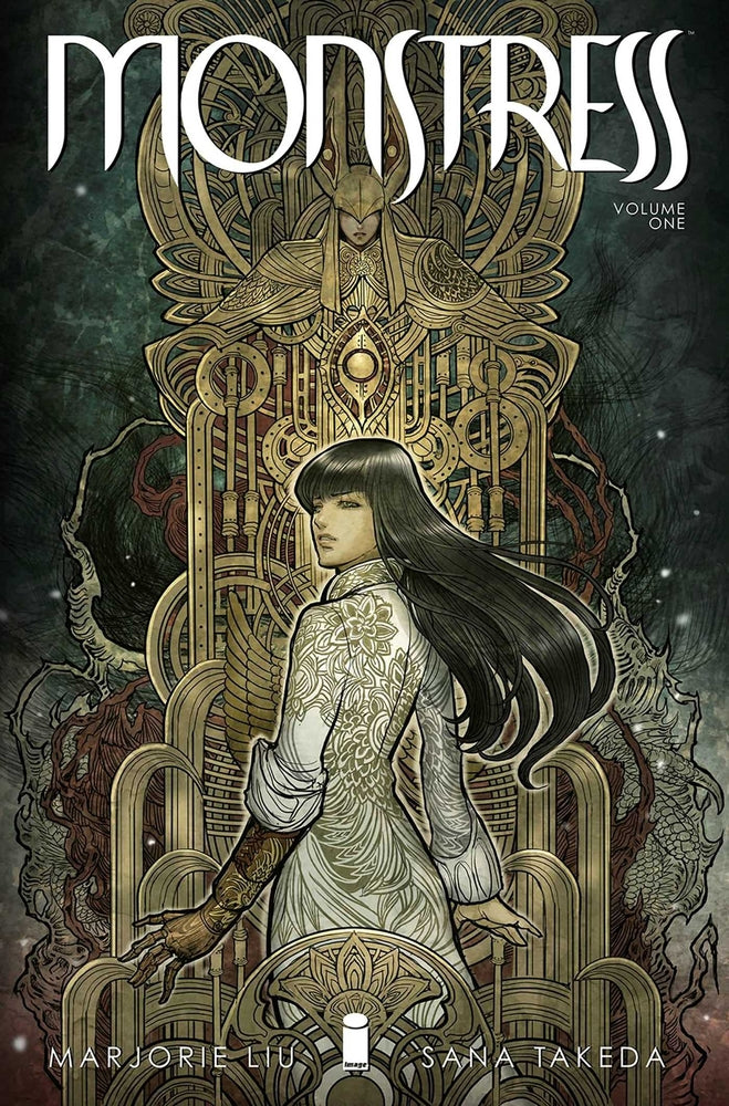 Book cover for Monstress, Volume 1: Awakening