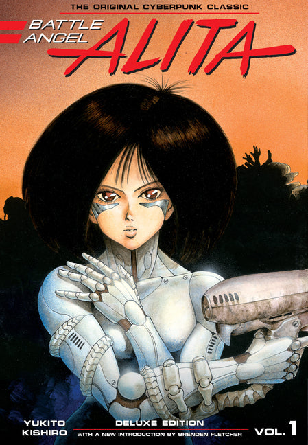 Book cover for Battle Angel Alita Deluxe 1 (Contains Vol. 1-2)