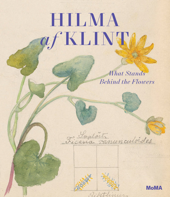 Book cover for Hilma AF Klint: What Stands Behind the Flowers
