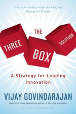 Book cover for The Three-Box Solution: A Strategy for Leading Innovation