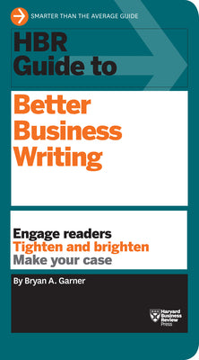 Book cover for HBR Guide to Better Business Writing (HBR Guide Series)