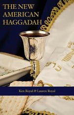 Book cover for The New American Haggadah: A Simple Passover Seder for the Whole Family