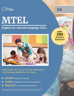 Book cover for MTEL English as a Second Language (ESL) Study Guide 2019-2020: Test Prep and Practice Test Questions for the ESL (54) Exam