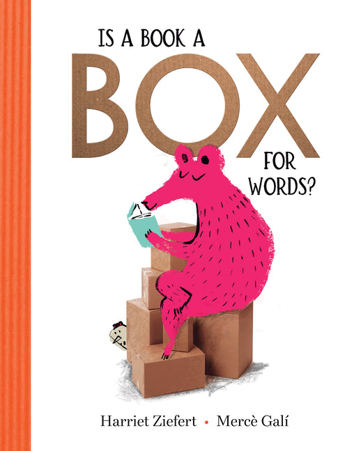 Book cover for Is a Book a Box for Words?