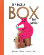 Book cover for Is a Book a Box for Words?