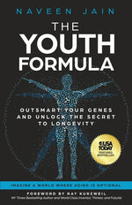 Book cover for Youth Formula: Outsmart Your Genes and Unlock the Secret to Longevity