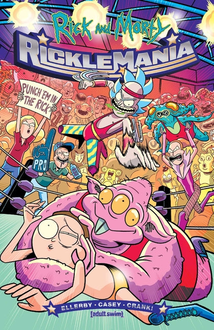 Book cover for Rick and Morty: Ricklemania