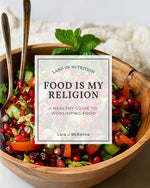 Book cover for Food is My Religion