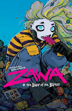 Book cover for Zawa + the Belly of the Beast