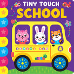 Book cover for Tiny Touch School: Casebound Board Book