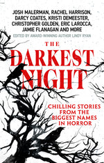 Book cover for Darkest Night: A Terrifying Anthology of Winter Horror Stories by Bestselling Authors, Perfect for Halloween