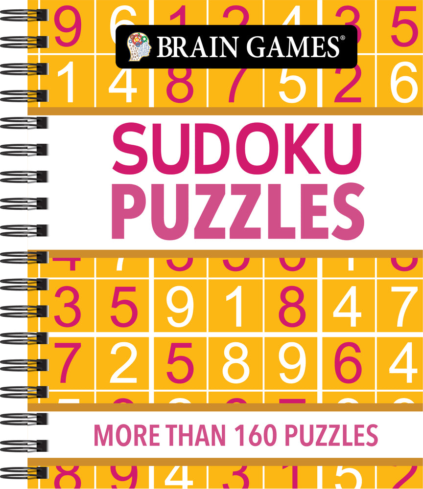 Book cover for Brain Games - Sudoku Puzzles (Brights)
