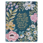 Book cover for KJV Note-Taking Bible LP Faux Leather Love the Lord Matt. 22:37