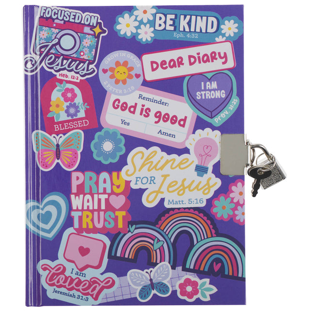Book cover for Diary Hc Shine for Jesus Matt. 5:16