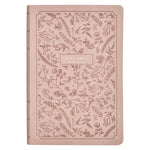 Book cover for KJV Bible Giant Print Full Size Faux Leather Pink