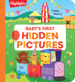 Book cover for Baby's First Hidden Pictures: Lift the Flap Book with Learning Puzzles for Babies, Seek-And-Find Activity Book with Interactive & Sensory Puzzles