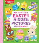 Book cover for My Very First Easter Hidden Pictures Lift-The-Flap: Spark Joy with Festive Lift-The-Flap Surprises in an Interactive Easter Board Book for Ages 0-3, G