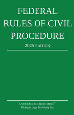 Book cover for Federal Rules of Civil Procedure; 2025 Edition: With Statutory Supplement