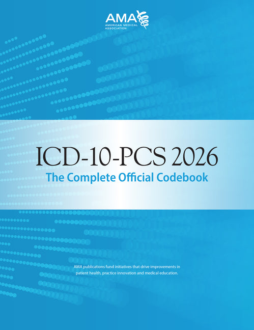 Book cover for ICD-10-PCs 2026 the Complete Official Codebook