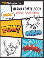 Book cover for Blank Comic Book: Draw Your Own!