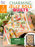 Book cover for Charming Jelly Roll Quilts