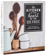Book cover for Deluxe Recipe Binder - The Kitchen Is the Heart of the Home: Our Family's Favorite Recipes