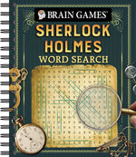 Book cover for Brain Games - Sherlock Holmes Word Search