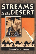 Book cover for Streams in the Desert: 1925 Original 366 Daily Devotional Readings