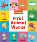 Book cover for Fisher-Price: First Animal Words