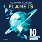 Book cover for My Sticker Paintings: Planets: 10 Magnificent Paintings
