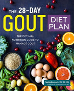 Book cover for The 28-Day Gout Diet Plan: The Optimal Nutrition Guide to Manage Gout