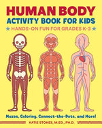 Book cover for Human Body Activity Book for Kids: Hands-On Fun for Grades K-3