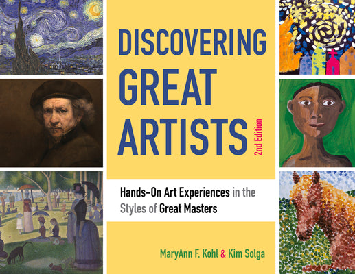 Book cover for Discovering Great Artists: Hands-On Art Experiences in the Styles of Great Masters Volume 10