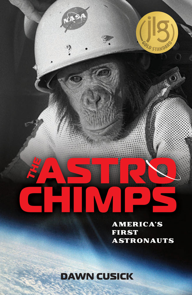 Book cover for The Astrochimps: America's First Astronauts