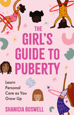 Book cover for Girl's Guide to Puberty: Learn Personal Care as You Grow Up (Teen Anatomy, Personal Hygiene, Period Manual)