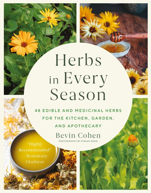 Book cover for Herbs in Every Season: 48 Edible and Medicinal Herbs for the Kitchen, Garden, and Apothecary