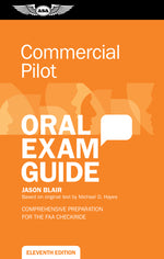 Book cover for Commercial Pilot Oral Exam Guide: Comprehensive Preparation for the FAA Checkride