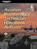 Book cover for Aviation Maintenance Technician Handbook--Airframe (2024): Faa-H-8083-31b
