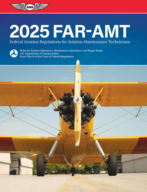 Book cover for Far-Amt 2025: Federal Aviation Regulations for Aviation Maintenance Technicians (2025)