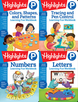 Book cover for Highlights Preschool Learning Workbook Pack
