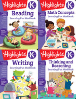 Book cover for Highlights Kindergarten Learning Workbook Pack