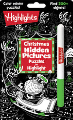 Book cover for Christmas Hidden Pictures Puzzles to Highlight: Color Winter Puzzles! Over 300+ Objects!