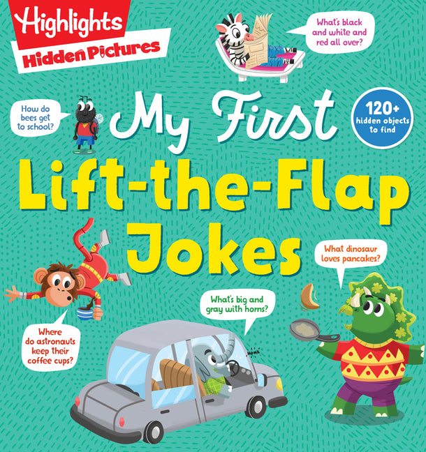Book cover for Hidden Pictures My First Lift-The-Flap Jokes
