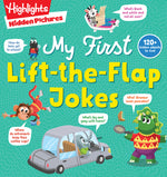 Book cover for Hidden Pictures My First Lift-The-Flap Jokes