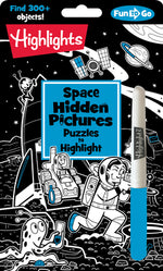Book cover for Space Hidden Pictures Puzzles to Highlight