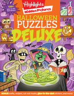 Book cover for Halloween Puzzles Deluxe