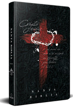 Book cover for Biblia Rvr 1960 Letra Grande Tamaño Manual, Tapa Dura Cruz Con Corona / Spanish Bible Rvr 1960 Handy Size Large Print Hardcover Cross and Crown