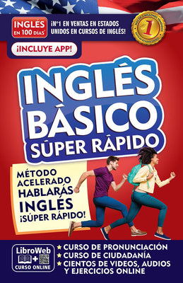 Book cover for Inglés En 100 Días. Inglés Básico Súper Rápido / English in 100 Days. Basic Engl Ish Super Quick