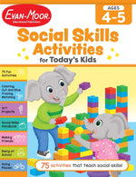 Book cover for Social Skills Activities for Today's Kids, Age 4 - 5 Workbook