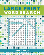 Book cover for Large Print Word Search Volume 2
